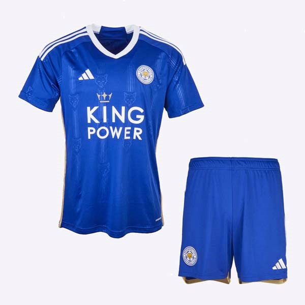 Camiseta Leicester City 1st Niño 2023-2024
